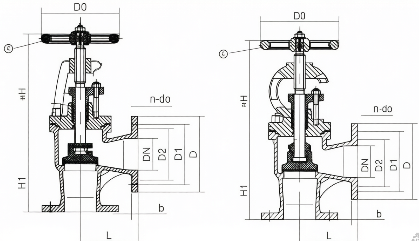 DIN 458922 Angle Globe Valve.png DIN 458922 Angle Globe Valve.png